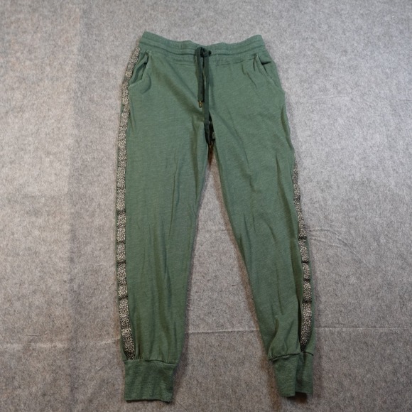 Sundry Pants - Sundry Joggers Womens Small 1 Green Side Stripe Pull On Sweatpants Athleisure
